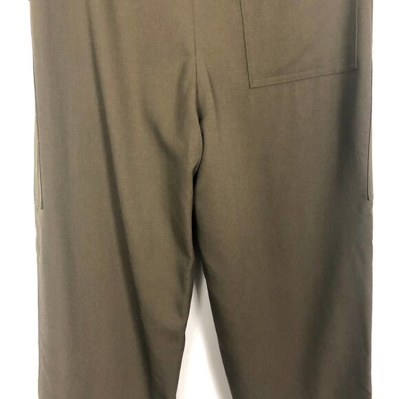 3.1 Phillip Lim 100% Wool Ankle Olive Green Women's Pants 4 - Picture 8 of 14
